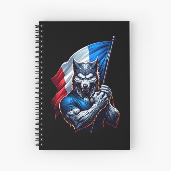 Item preview, Werewolf with French flag designed and sold by ReneMM.