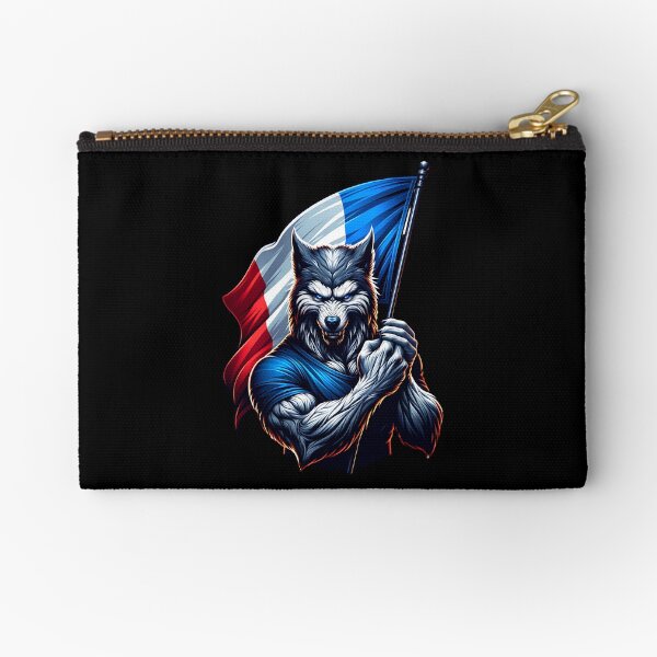 Item preview, Werewolf with French flag designed and sold by ReneMM.