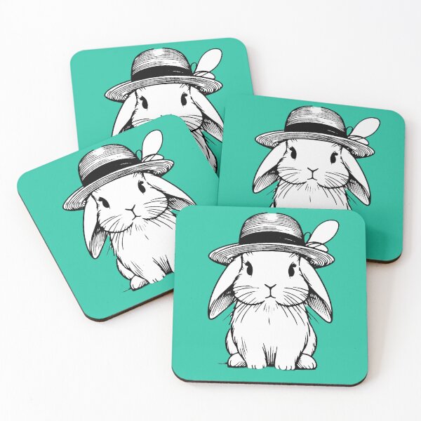Item preview, Rabbit in Hat designed and sold by ViaARTfactory.