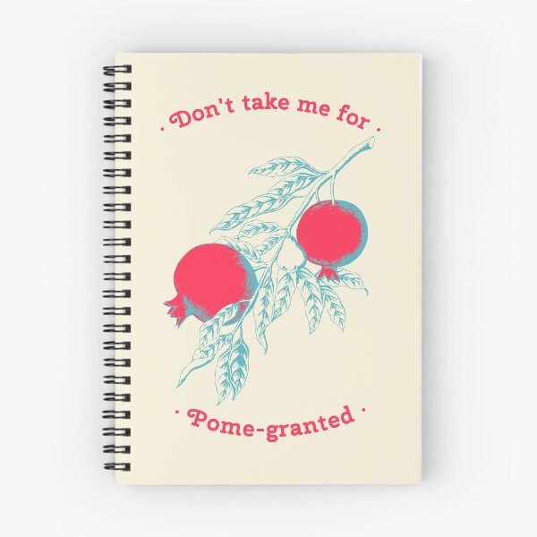 Item preview, Don’t Take Me for Pome-Granted T-Shirt | Funny Fruit Pun Tee | Pomegranate Aesthetic Shirt | Unisex Gift designed and sold by Honominu.