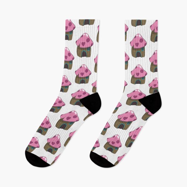 Item preview, Pink Springtime Fairy Tale Mushroom designed and sold by CoffeeTechNerd.