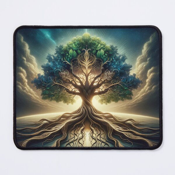 Item preview, Norse Yggdrasil Tree of Life Design designed and sold by AnalajiaDesigns.