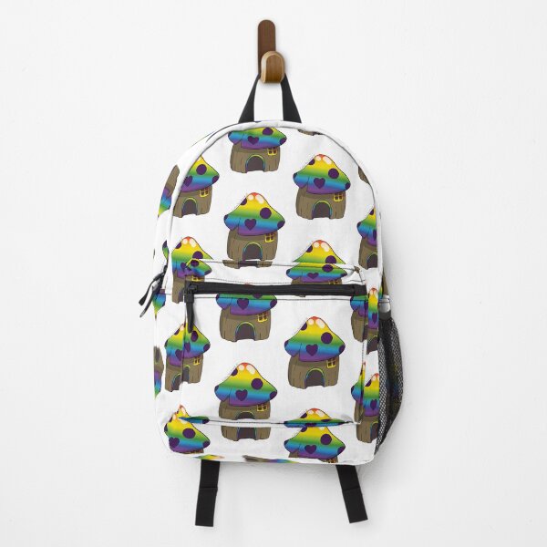 Item preview, Rainbow Springtime Fairy Tale Mushroom designed and sold by CoffeeTechNerd.