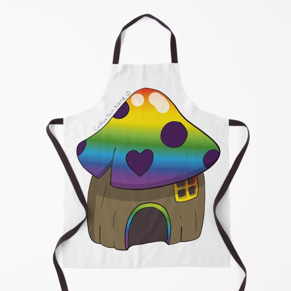 Item preview, Rainbow Springtime Fairy Tale Mushroom designed and sold by CoffeeTechNerd.