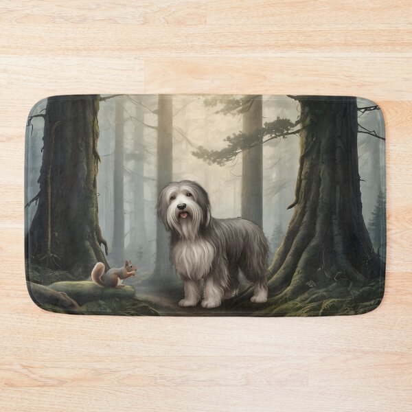 Item preview, Bearded Collie Forest Friend designed and sold by NikkiBear67.