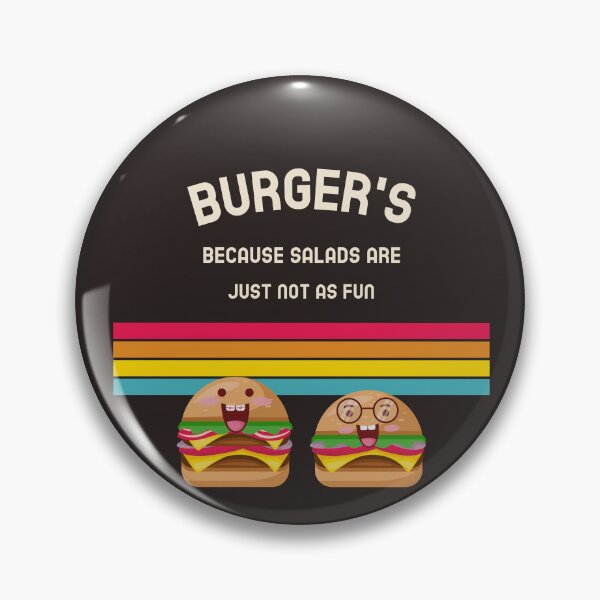 Item preview, Burger's because Salads are just not as fun designed and sold by AKreation.