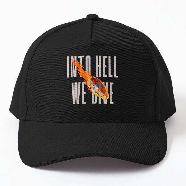Vista previa del artículo con la obra «¡Nos sumergimos en el infierno!», diseñado y vendido por 9th Hellraisers.