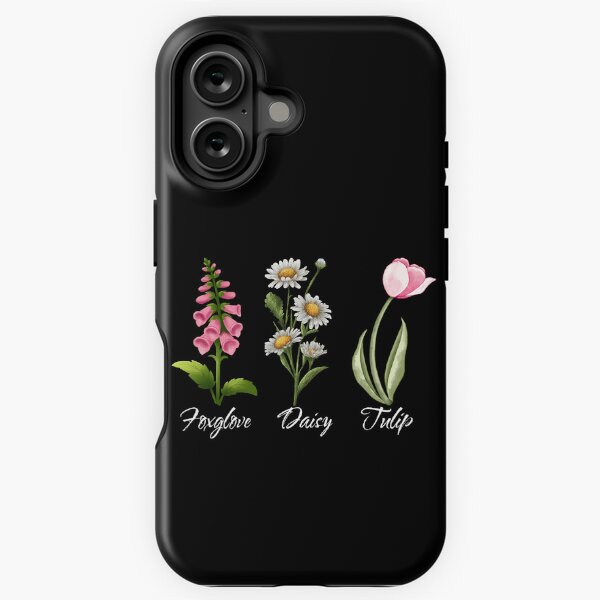 Aperçu de l'œuvre Digitale Daisy Tulipe Subtil Anti Trump, FDT Foxtrot Delta Tango Aquarelle Floral Femme Anti Trump créée et vendue par CuzItsFunny.