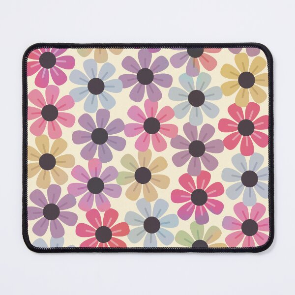 Item preview, Vintage Zinnias Floral Pattern on Cream designed and sold by Daisy Beatrice.