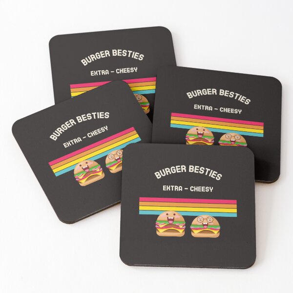 Item preview, Burger Besties Extra Cheesy designed and sold by AKreation.