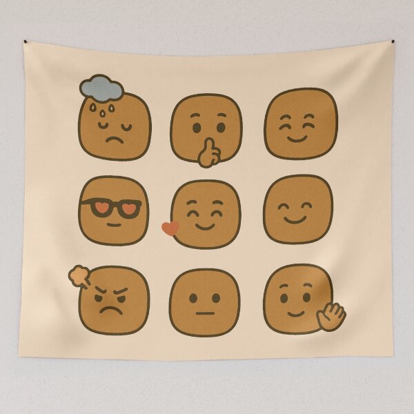 Item preview, Potato Emoji Set designed and sold by zzz888.