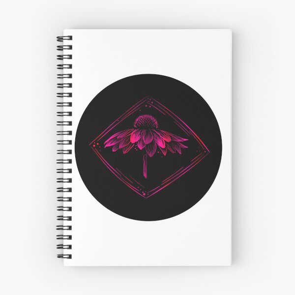 Item preview, Cone Flower Block Print designed and sold by Against the Current Art.