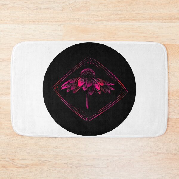 Item preview, Cone Flower Block Print designed and sold by Against the Current Art.
