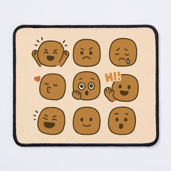 Item preview, Vibrant Potato Emotes designed and sold by zzz888.