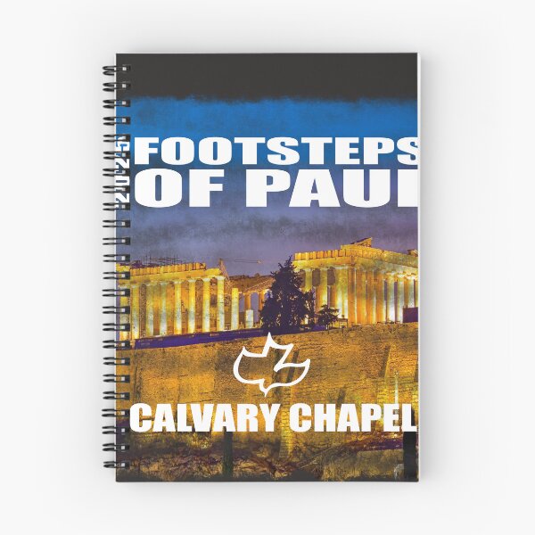 Item preview, Footsteps of Paul Calvary Chapel 2025 designed and sold by Alohamagic.