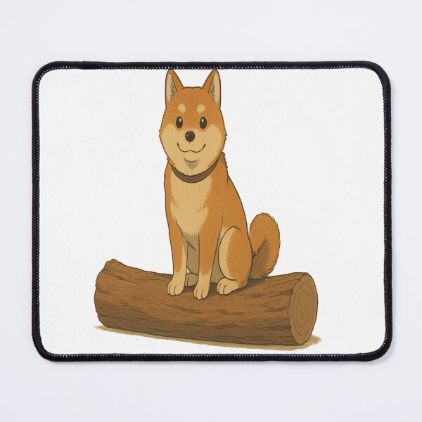 Item preview, Adventurous Shiba designed and sold by InsertQuests.