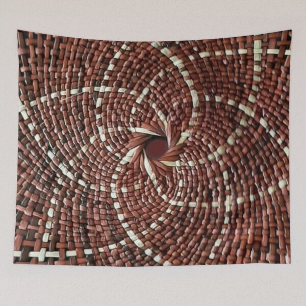 Item preview, Spiraled Weave of Earth and Fiber designed and sold by Wiredart.