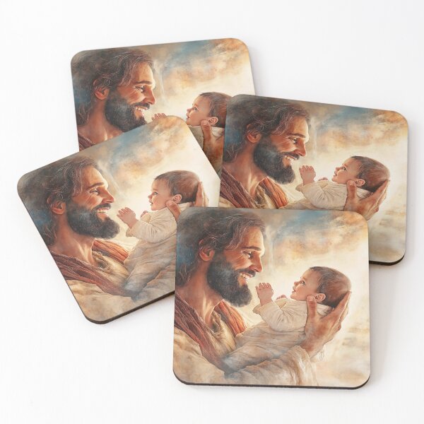 Item preview, Jesus Holding a Newborn designed and sold by Deborah McLain.