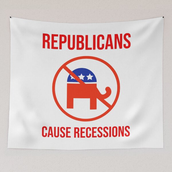 Item preview, Republicans cause recessions  designed and sold by Rachel the Artist .