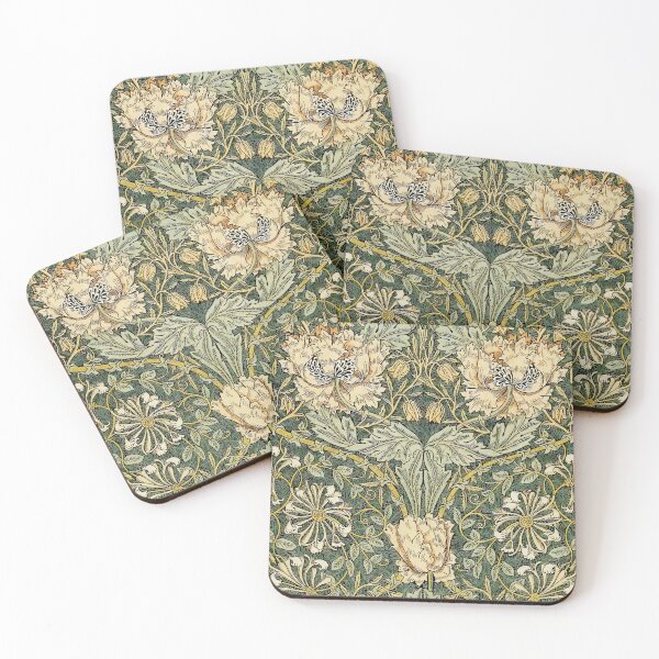 Item preview, William Morris - Honeysuckle Art Print, Vintage Museum Exhibition Art, Botanical Floral Pattern designed and sold by synplus.