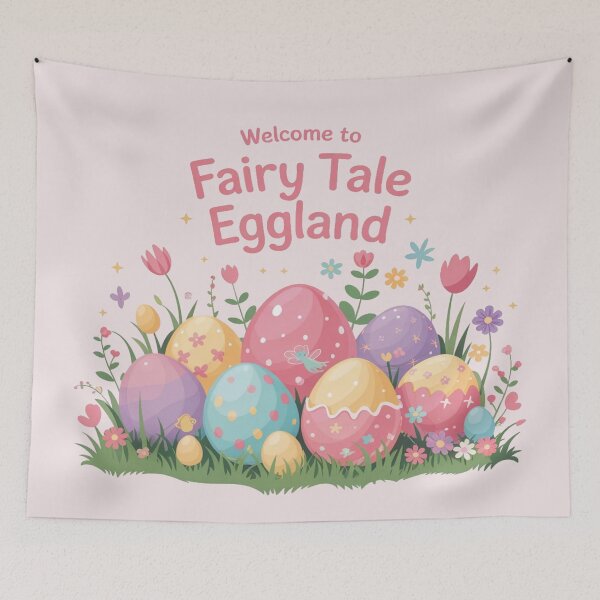 Item preview, Fairy Tale Eggland – Whimsical Easter Eggs & Happy Easter Vibes designed and sold by Rajasekar.