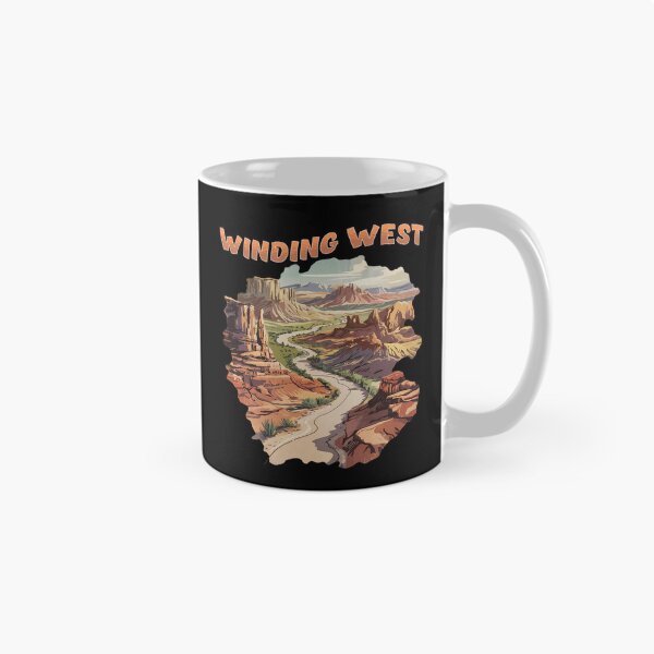 Item preview, Winding West – Scenic Desert Road designed and sold by Fragy72.