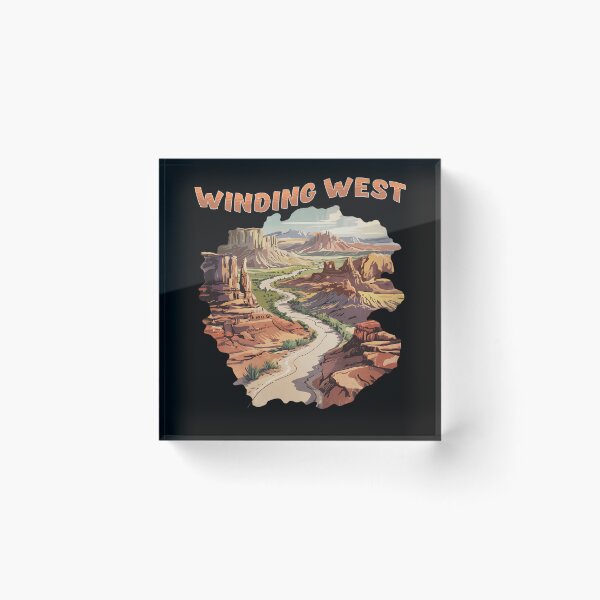 Item preview, Winding West – Scenic Desert Road designed and sold by Fragy72.