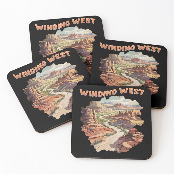 Item preview, Winding West – Scenic Desert Road designed and sold by Fragy72.