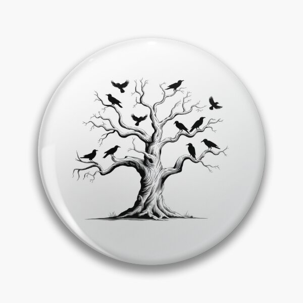 Item preview, Cuervos descansando designed and sold by Eyeba11.