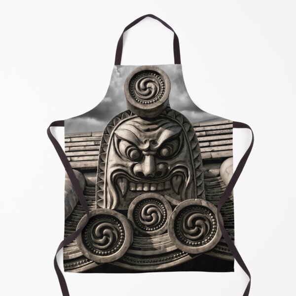 Item preview, Fanged Guardian of Horyu-ji – Ancient Demon Spirit Protector (Circa 700 AD) designed and sold by Daniel Hagerman.