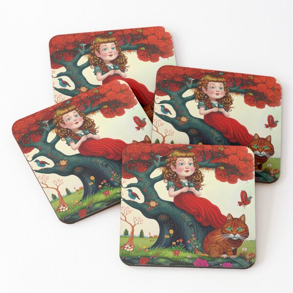 Item preview, Beautiful girl with a cat. designed and sold by Natalia-Vlad.