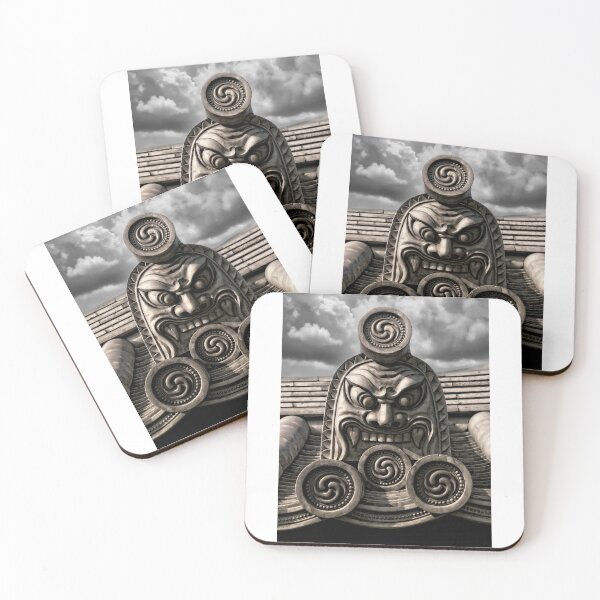 Item preview, Fanged Guardian of Horyu-ji – Ancient Demon Spirit Protector (Circa 700 AD) designed and sold by Daniel Hagerman.