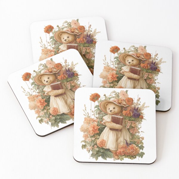 Item preview, Cozy Cottage Bloom: The Little Teddy Florist designed and sold by Eleen's Shop.