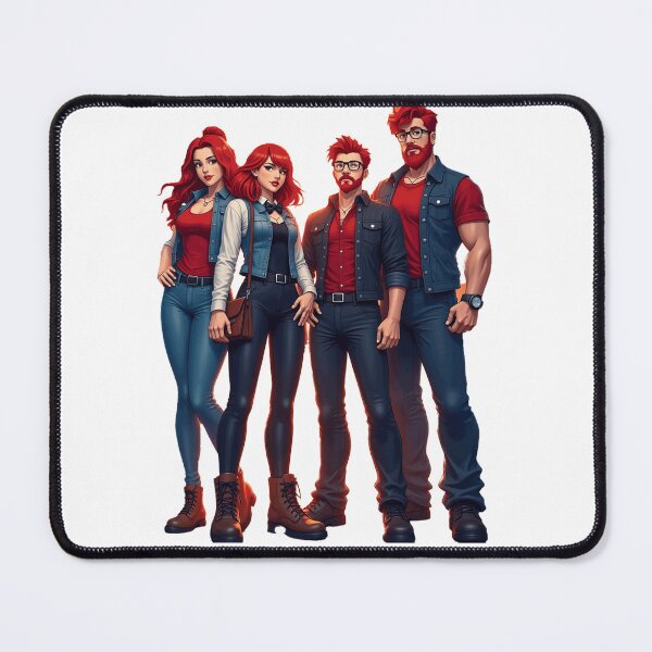 Item preview, Team Red Skylar designed and sold by Digital Forge.