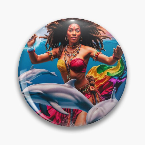 Item preview, YEMAYA GODESS OF THE SEA designed and sold by Anamcaradivine.