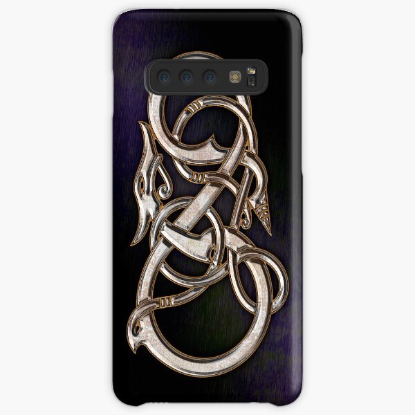 Viking Dragon in metal Samsung Galaxy Snap Case