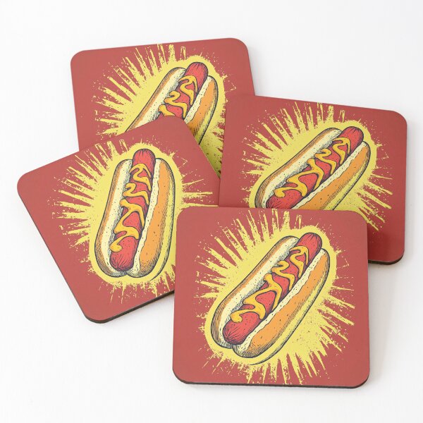 Item preview, Retro Hot Dog designed and sold by EastEndTownie.