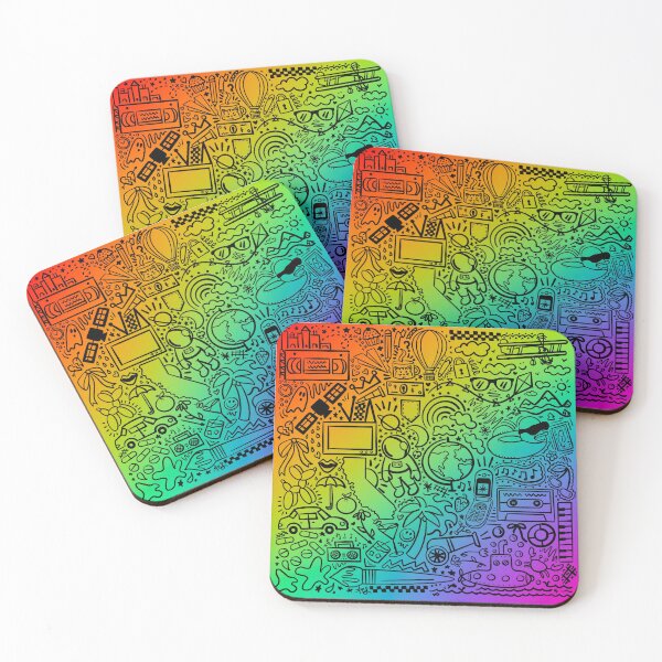 Item preview, AM Doodle Rainbow designed and sold by AM Inspired.
