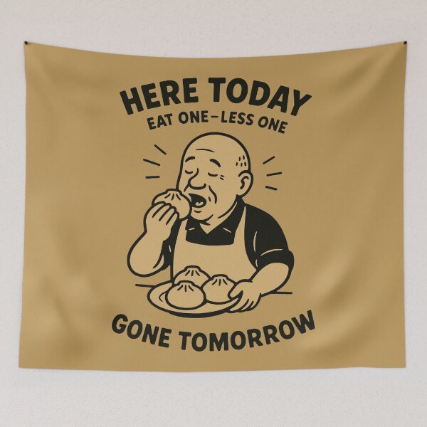 Item preview, Here Today, Gone Tomorrow Bao Buns designed and sold by zzz888.
