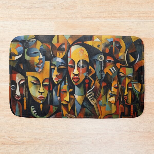 Item preview, Nigeria Abstract Art, Oil Painting Style, Art Print, Wall Art, Home Decor, Africa, African Art, Artwork, African Decor designed and sold by GSizzle1.