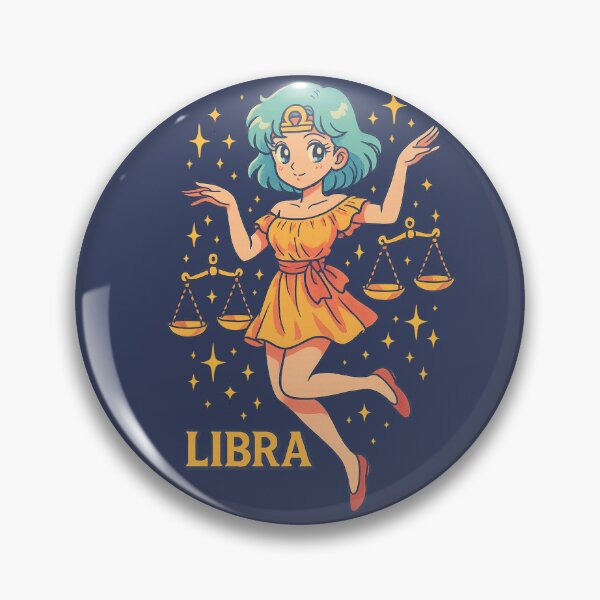 Item preview, Libra Sign Anime 80s style designed and sold by Mistic-Fox.