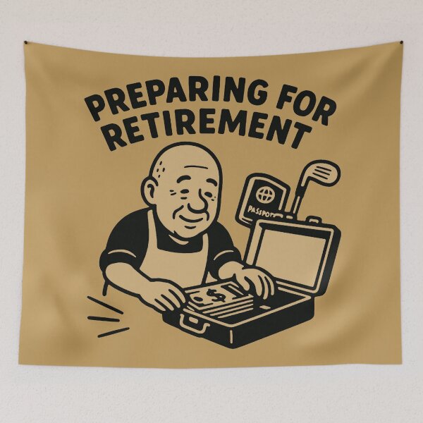 Item preview, Retirement Fund Ready designed and sold by zzz888.