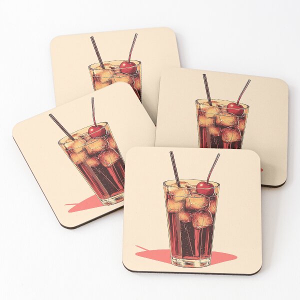 Item preview, Retro Cherry Cola designed and sold by EastEndTownie.