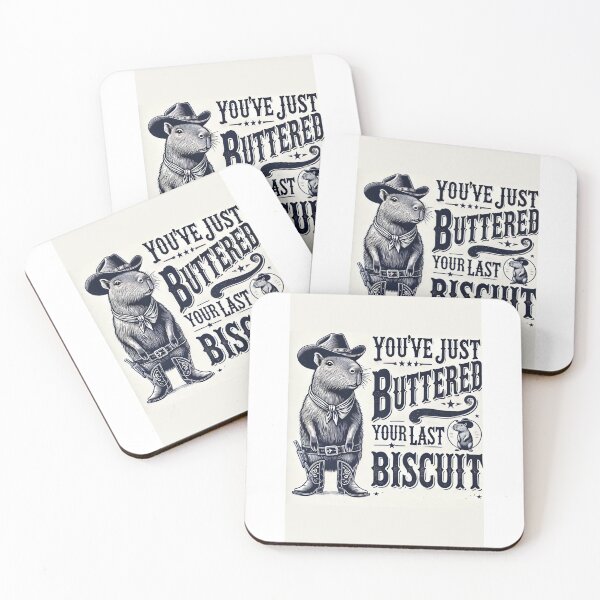 Item preview, Capybara You've Just Buttered Your Last Biscuit designed and sold by mycookies8u.