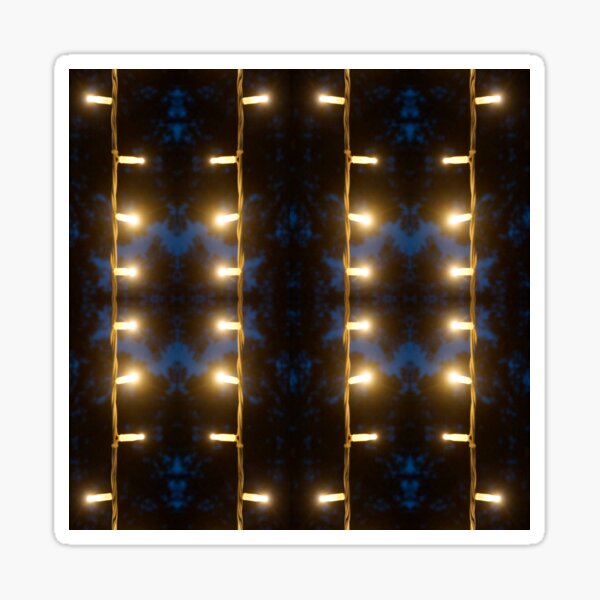 Item preview, Magpie Springs Fairy Lights Magic – Adelaide Hills Party Garden Art Print designed and sold by MagpieSprings.