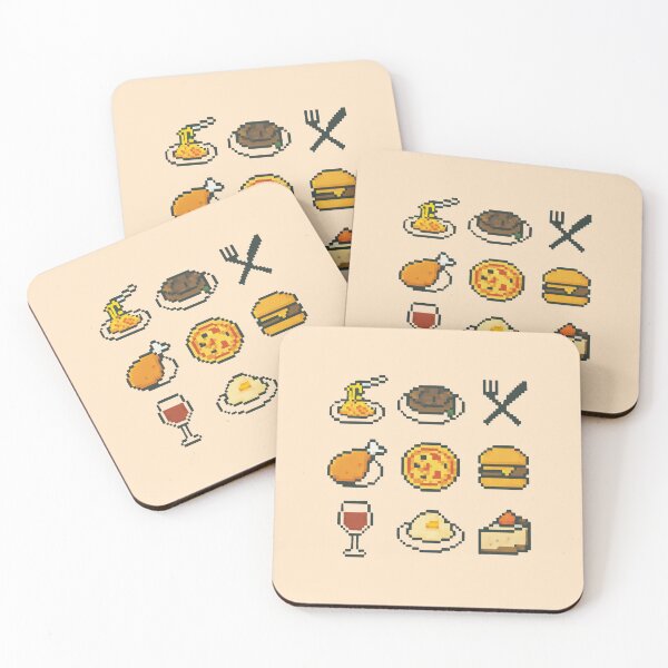 Item preview, 8-bit Food Icons designed and sold by zzz888.