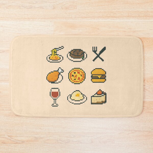 Item preview, 8-bit Food Icons designed and sold by zzz888.