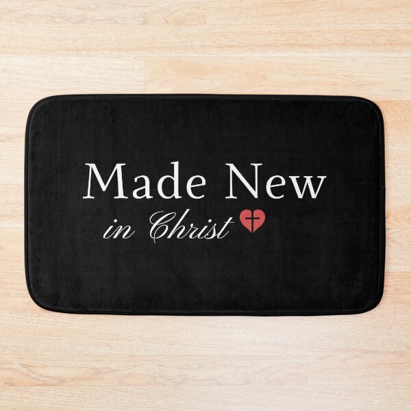 Item preview, Made New In Christ Christian Theme Minimalist Design designed and sold by Raise2Shine.
