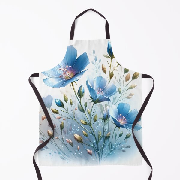 Item preview, Blue Flax Flower designed and sold by GraphicsClub.