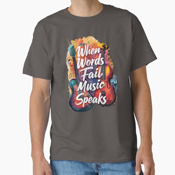 Item preview, Music Illustration: Unique Design for Art Lovers Music Speaks designed and sold by AliKwStore.